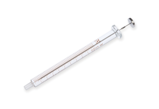 25 µl 注射針筒(不含針) 25 µl 注射針筒(不含針)