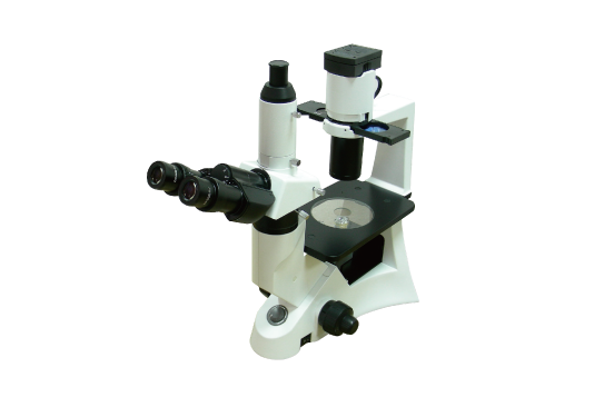 三眼倒立型生物顯微鏡