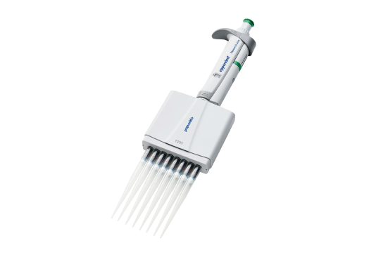 機械式8通道微量分注器 (120~1200 µl) 機械式8通道微量分注器 (120~1200 µl)